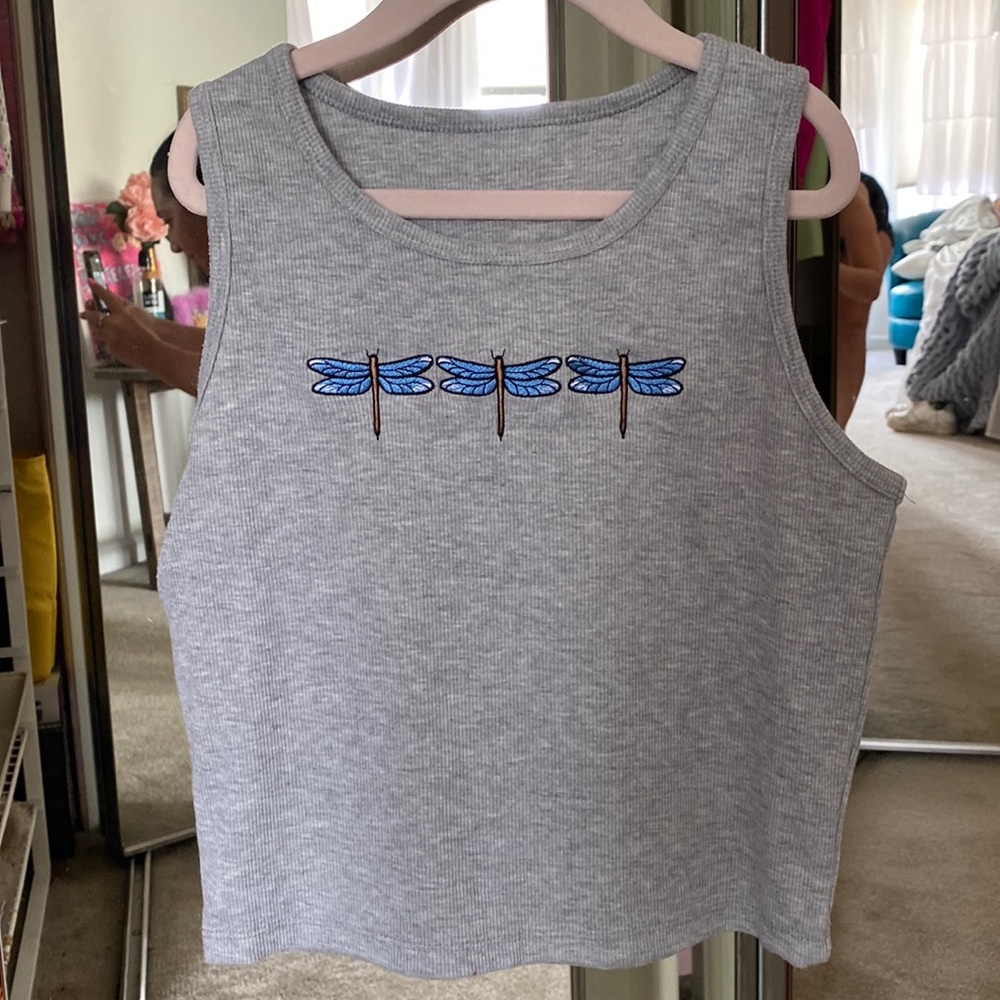 Dragonfly tank top